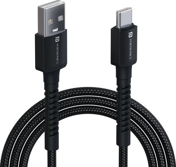 Portronics Type C 3 A 1 m Konenct X USB to CFast Charging