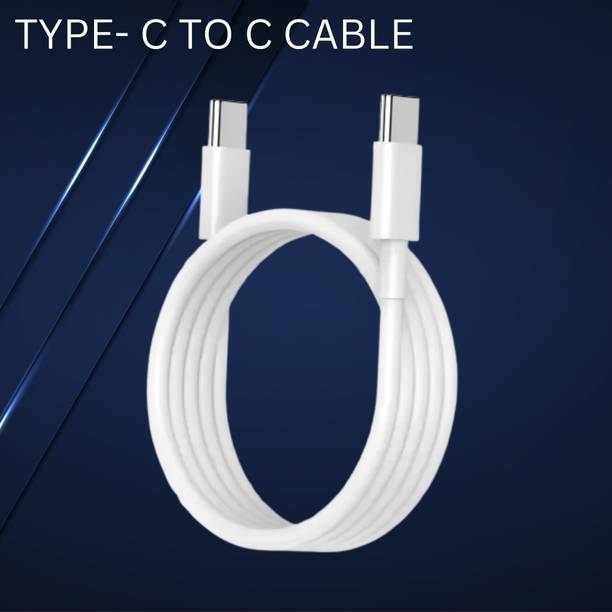 SACRO Type C 1 m Type C To Type C Charging Cable Compatible With Mobile,Laptop,Tablet,MacbookQ228