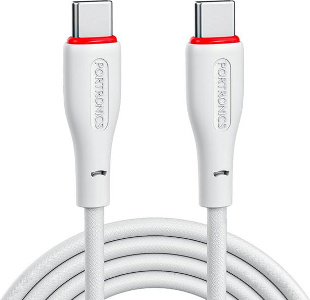 Portronics Type C 3 A 1.5 m Konnect B 100W