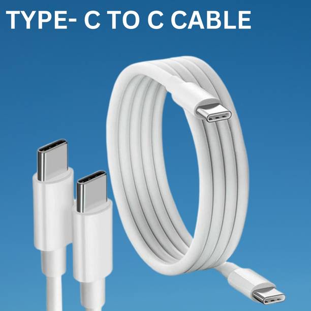 SACRO Type C 1 m Type C To Type C Charging Cable Compatible With Mobile,Laptop,Tablet,MacbookQ446