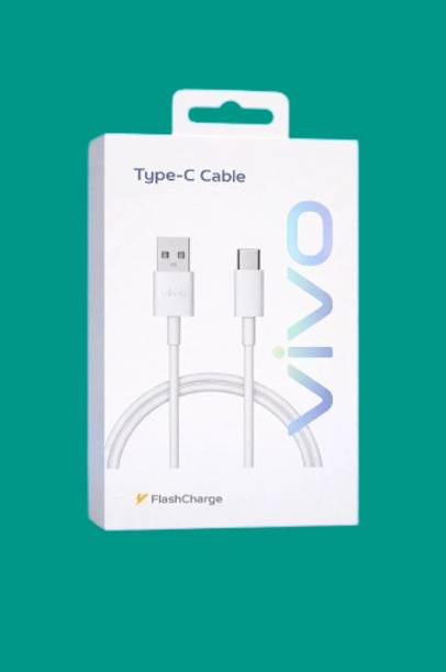 vivo USB Type C Cable 4 A 1 m Copper 44W / 80W Flash Charge USB Type-C Data Cable Fast Charging & High-Speed Data Transfer | Durable & Reliable