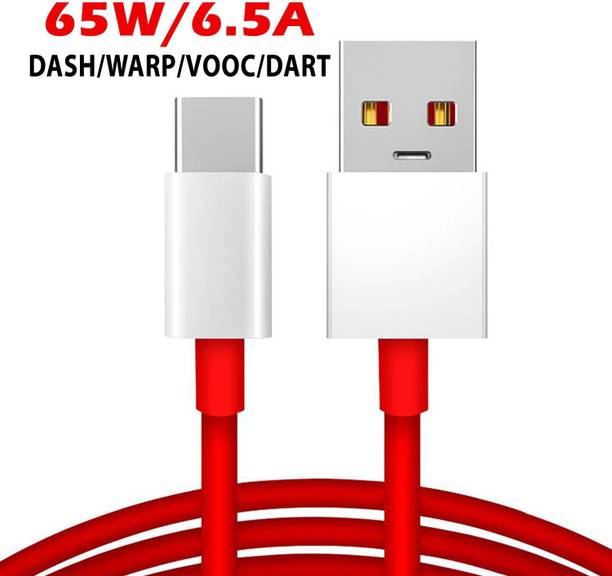 WAALZOX USB Type C Cable 6.5 A 1.02 m 65W / SUPER FAST CHARGING CABLE DASH, WARP, VOOC, DART, SUPER VOOC, SUPER DART,