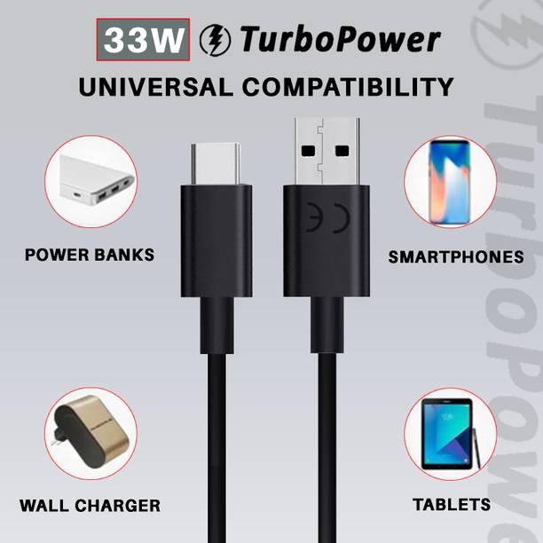 Safa USB Type C Cable 3 A 1 m 33W Turbo Power Super Fast Charging Cable