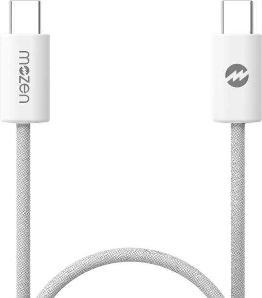 AMKETTE USB Type C Cable 3 A 1.2 m Mozen Flow Lite 60W Fast Charging USB C to C Braided Cable
