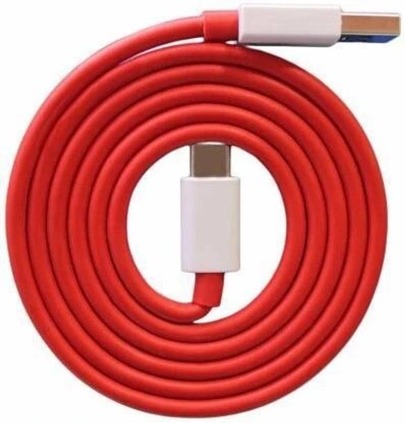ANMORA USB Type C Cable 1.03 m 65W-10W/6.5A VOOC/WARP/DASH/DASH/SUPERVOOC/SUPERDART CHARGER CABLE