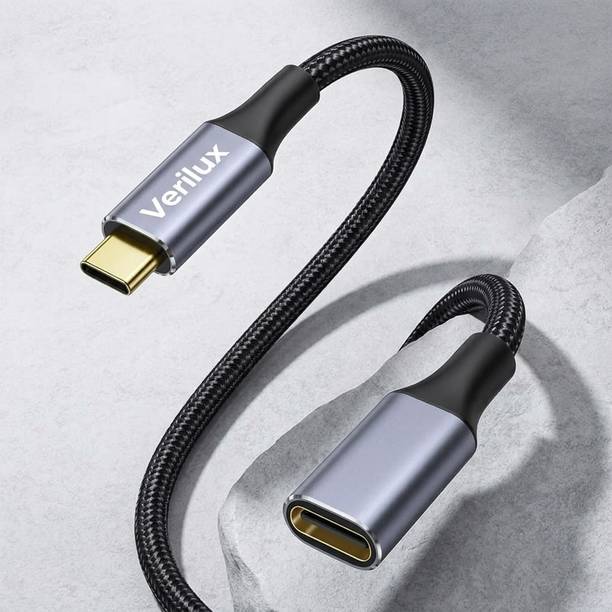 Verilux USB Type C Cable 5 A 1 m Copper Braiding USB C Extension Cable 100W PD