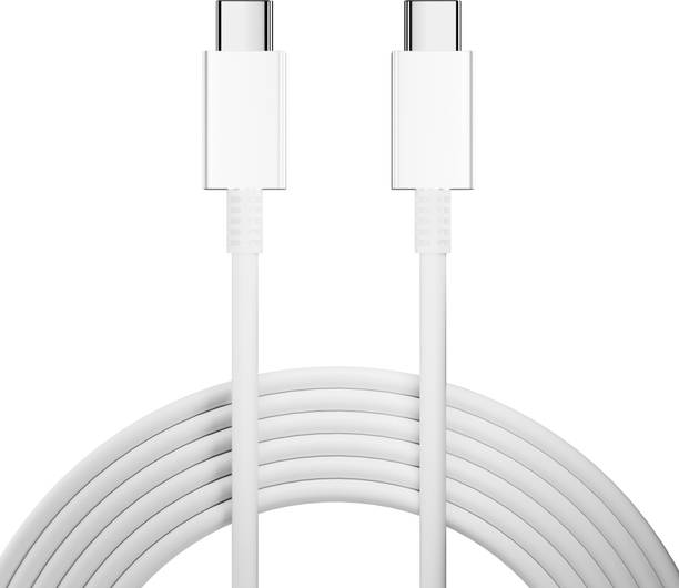 Ailkin USB Type C Cable 1 m Type C to C cable White for Samsung S23/S22/S21/S20/Note20