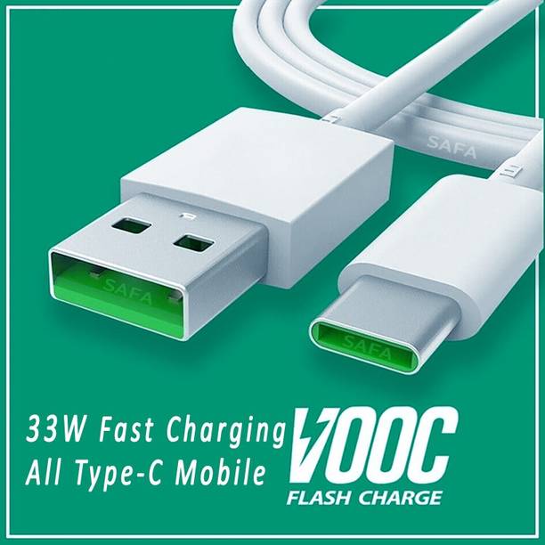 Safa USB Type C Cable 6.5 A 1.03 m 33W FAST CHARGING CABLE ALL TYPE-C MOBILE