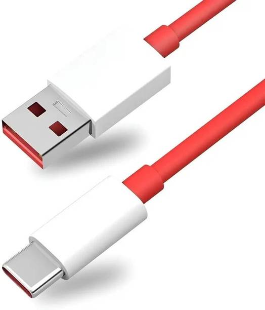 OnePlus USB Type C Cable 1 m DL 129 Red 1M 10A Supervooc Charging Cable