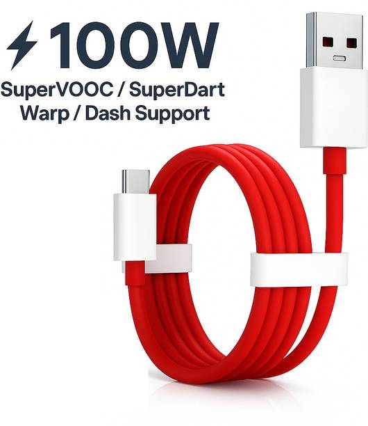 iBAss USB Type C Cable 6 A 1.05 m original 6A WARP/ DASH CABLE FAST CHARGING SUPPORT