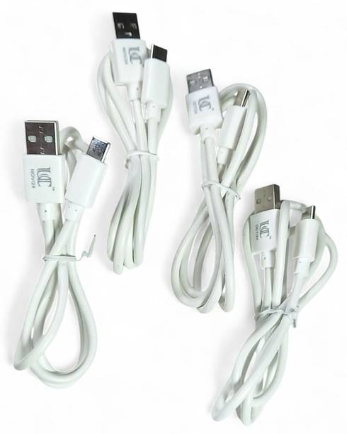 UNICRO USB Type C Cable 5 A 0.95 m PVC UEW104_Set Of 4_USB-Type C