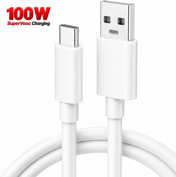 SeGold USB Type C Cable 5 A 1 m PVC Powerful 100W Cable for Charging Syncing and File Transfer