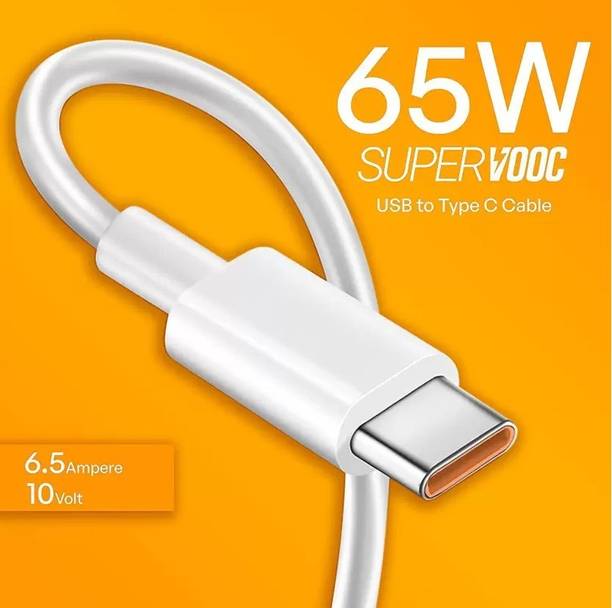 Gerate USB Type C Cable 6.5 A 1 m OEM 65W DART/VOOC USB TYPE C CHARGING CABLE