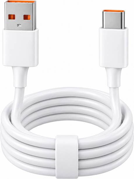 Hespa USB Type C Cable 6 A 1 m 67W HyperCharge Fast Turbo Charging Data Cable | Type-C USB Cable Compatible with Redmi Note 13 Pro/12 Pro/11 Pro 5G/11S/10 Pro Max, Poco X5/X4 Pro/X3 Pro, Mi 14/11 & All Type-C Devices