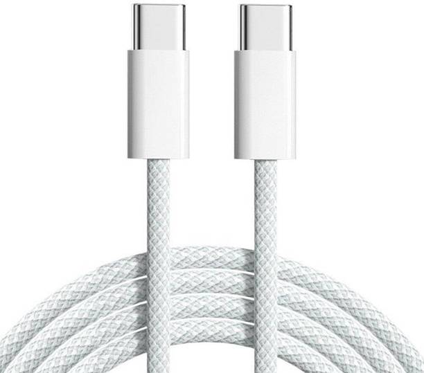 Orionis USB Type C Cable 3 A 1 m Additional shielding (UTP) 60W USB-C Charge Cable (1m) Woven Design for Fast Charging & Data Transfer (USB-C to USB-C)