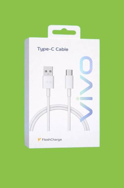 vivo USB Type C Cable 4 A 1 m Copper _44W / 80W FlashCharge USB Type-C Data Cable | Fast Charging & High-Speed Data Transfer Durable & Reliable