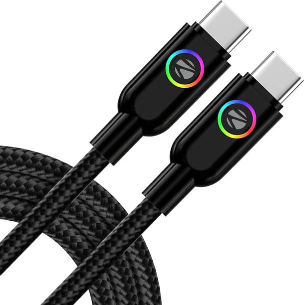ZEBRONICS USB Type C Cable 1 m Zeb-WATTZ 60CC3