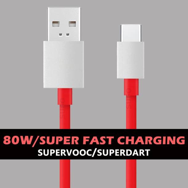 BUXER USB Type C Cable 2 A 1.02 m 80W_8A SUPER FAST CHARGING CABLE SUPPORT SUPER VOOC, SUPER DART, FLASH, TURBO
