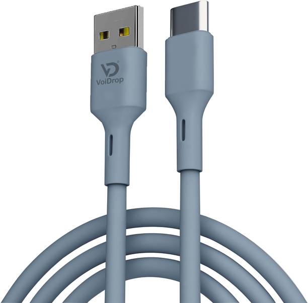 VoiDrop USB Type C Cable 1.2 m Fast Charging Cbale & 480Mbps, 3.1 A