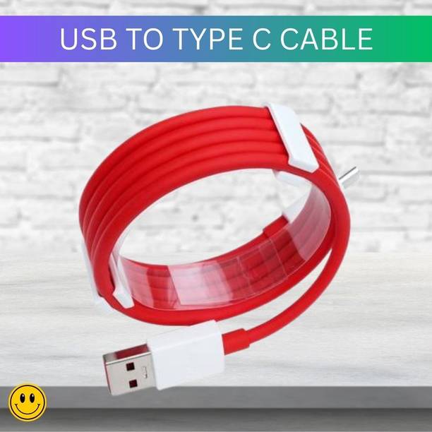 SANNO WORLD USB Type C Cable 1 m Dash USB A to Type C Cable, Charger Cable Compatible for Dash,Vooc, WarpXE491
