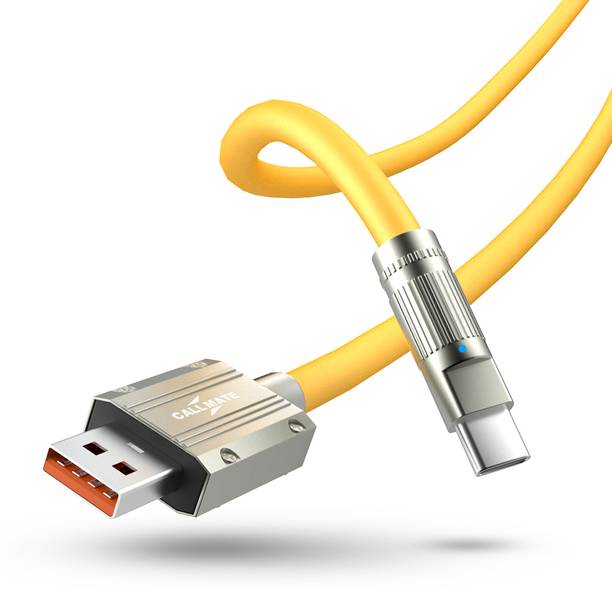 Callmate USB Type C Cable 1 m OD-52W-USB-C-Cable-Yellow