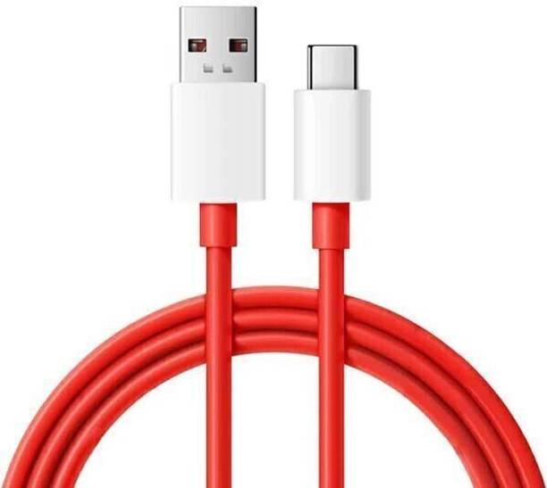 VOOCfiT USB Type C Cable 8 A 1 m Metal Braided 65W/80W SUPERVOOC/DASH/DART/VOOC ULTRA FAST CHARGER CABLE