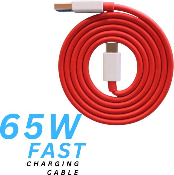 VAYU BEATS USB Type C Cable 6.5 A 1 m FAST SUPERVOOC TYPE-C DATA CABLE | Supports 65W Fast Charging | Current: 6.5A