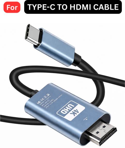 DELOX USB Type C Cable 1.5 m Type-C to HDMI Cable