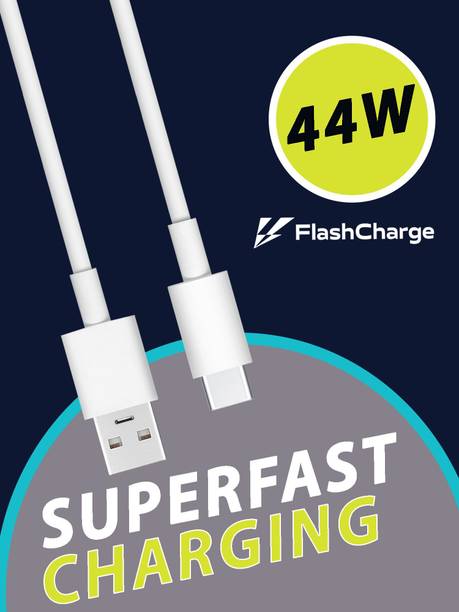 WAALZOX USB Type C Cable 8 A 1 m 44W Flash Charging Super Fast Type-C Cable