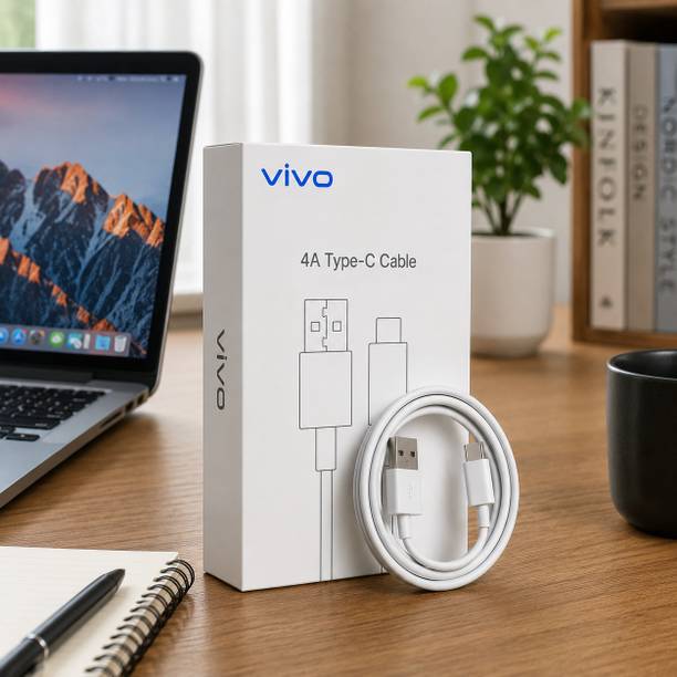 vivo USB Type C Cable 4 A 1 m Aluminum USB Type C Quick Charge Cable