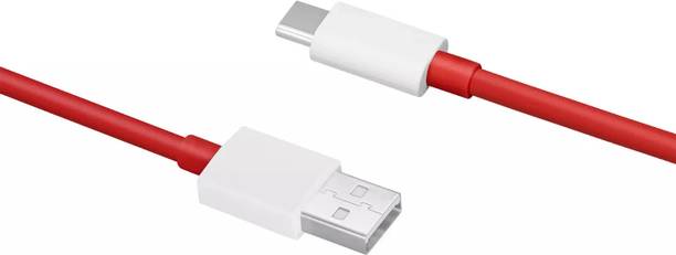 OnePlus USB Type C Cable 3 A 0.98 m DASH/VOOC/20W,30W, SUPERVOOC/15W33W,45W,50W,60W,67W, USB-A to Type-C Cable
