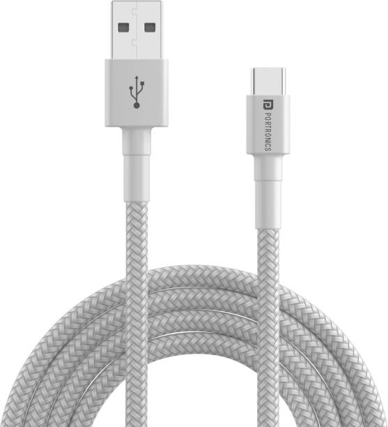 Portronics USB Type C Cable 2 A 1 m Konnect B