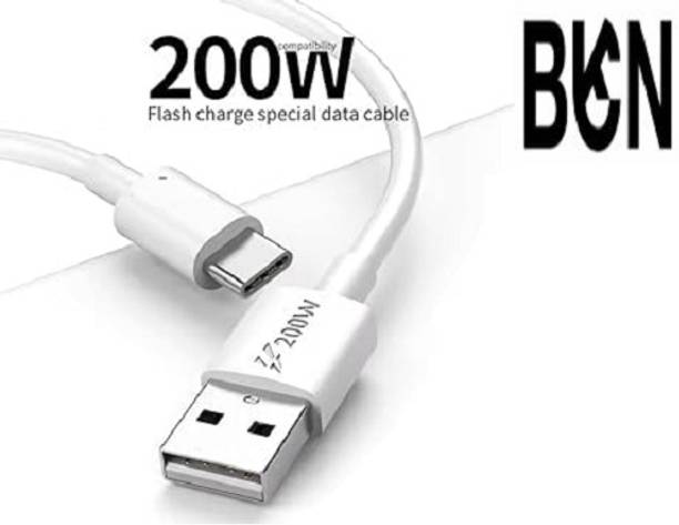 BKN USB Type C Cable 20 A 1.2 m 200W 200W (QUALITY CHECKED) CERTIFIED ORIGNAL VIVO 200W / 20 AMPERE FLASH CHARGING SUPPORT USB A TO TYPE C DATA CABLE FOR VIVO iQOO Vivo IQOO VIVO iQOO VIVO vivo X90, X90 Pro, X80, X80 Pro, X70, X70 Pro, X60, X60 Pro, iqoo Neo 6, Neo 7, Neo 7 Pro / VIVO X100 / IQOO 11 10 NEO 3 5 7 V29 V27 V25 V23 V21 V20 T1 Pro Y76 Y77 / Y77 Y76 T1x Y33S V20 V20SE V21E V17 V19 /Vivo X90 Pro Plus 5G, iQoo Z6 pro, iQoo 9 SE, iQoo7, iQOO Neo 6 SE 5G, VIVO V20 , V20SE , V20 Pro , X50 , X50 Pro, VIVO V27 PRO /Vivo V20 , V20SE , V20 Pro ,X50 ,X50 Pro / vivo iqoo 9 Pro,8 Pro,10 Pro /FLASH CHARGE 2.0 TYPE-C USB FAST CABLE(0NLY DATA CABLE) 1.2 METER LENGTH (1.2 M)