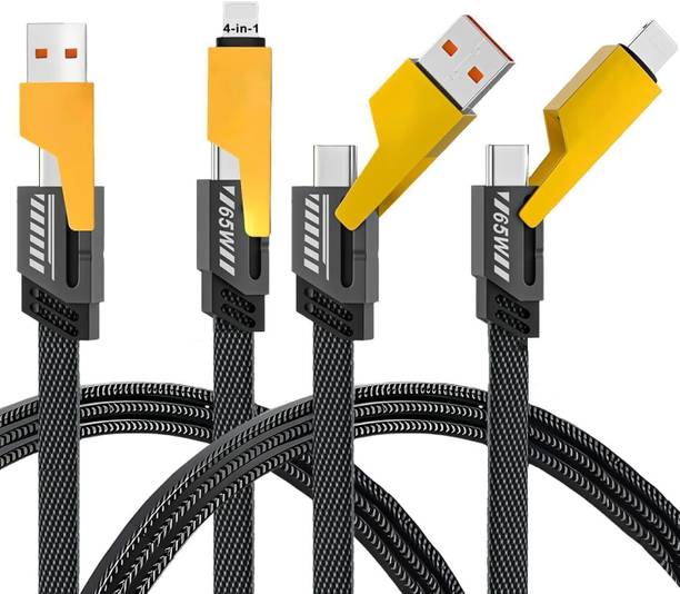 Good One USB Type C Cable 1 m 4 IN -1 DATA CABLE BLK- 1M