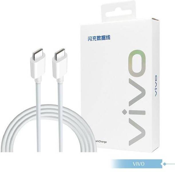 vivo USB Type C Cable 0.97 m Type-C Cable 4A Fast Charging (Model BK-C-39) White Premium Quality Cable