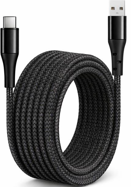 Sulania USB Type C Cable 5 A 3 m Braided 80W USB A to C Fast Charge Data Cable 3M