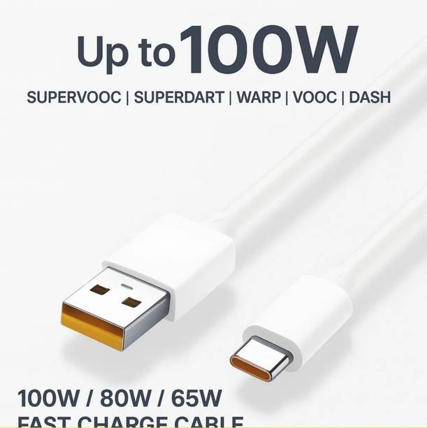 Smart Selection USB Type C Cable 6.5 A 1 m original 65W/10V-6.5A DART/VOOC/SUPERDART/SUPERVOOC SUPER FAST CHARGING CABLE_52