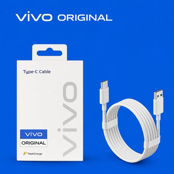 vivo USB Type C Cable 3 A 1 m COPPER Original Flash Type C Charging Cable
