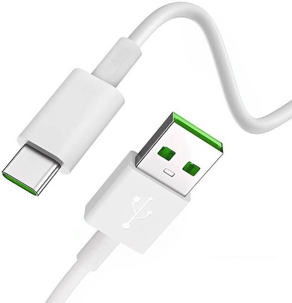 MAK USB Type C Cable 1 m Copper Braiding 80W Fast Charger 480 Mbps Data Cable Compatible -Oppo_ A5 2020, A52, A53, A53s 5G, A54, A72, A74 5G, A78 5G, A9, A9 2020