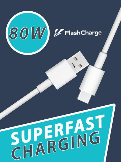 WAALZOX USB Type C Cable 8 A 1 m 80W / 8A Super Fast Flash Charging Data Cable