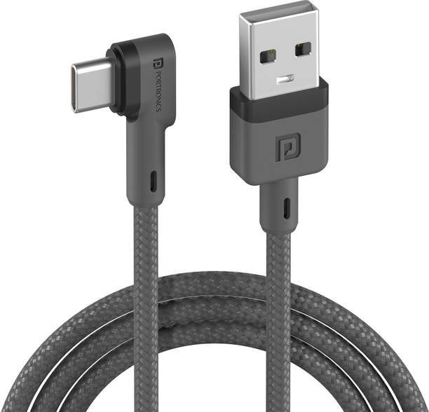 Portronics USB Type C Cable 1.2 m POR-1081 Konnect L