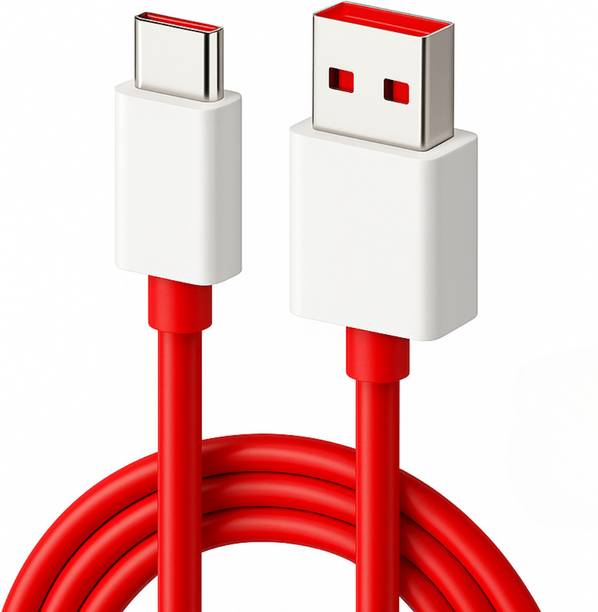RoarX USB Type C Cable 6.5 A 1 m TPE ORIGINAL 65 WATT DASH WARP FAST CHARGING CABLE FOR SUPER VOOC, SUPER DART, FLASH, TURBO, WARP, DART USB to TYPE C