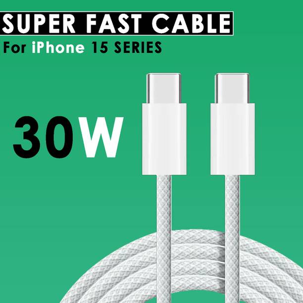 Safa USB Type C Cable 3 A 1 m 30W Type - C To Type - C Data Cable