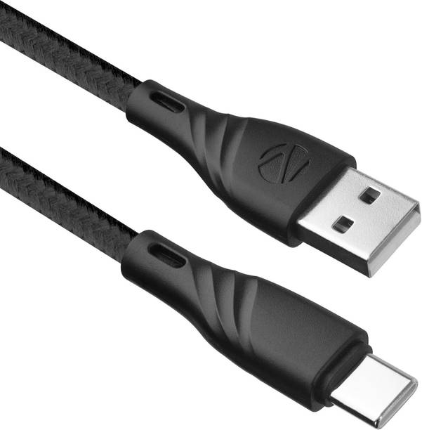 ZEBRONICS USB Type C Cable 1.5 m Zeb UT300 (Black)