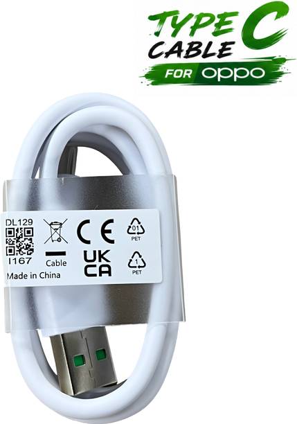 OPPO USB Type C Cable 8 A 1 m Supervooc Fast Type C Data Cable.
