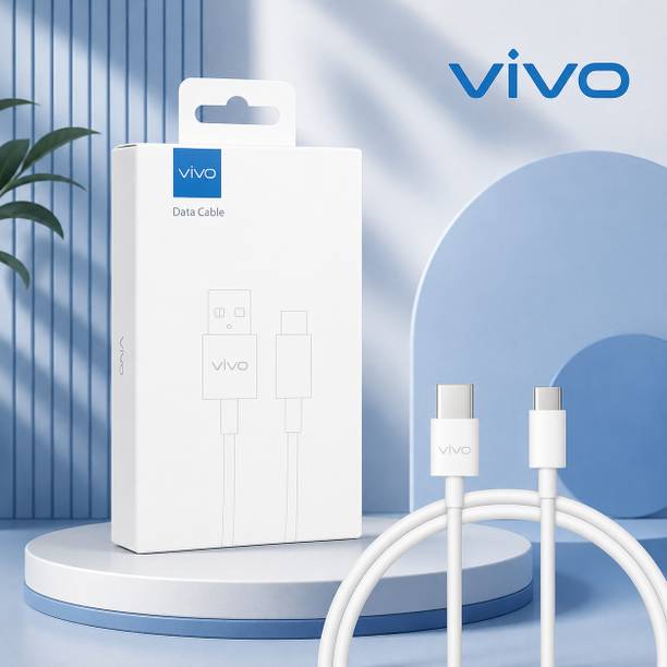 vivo USB Type C Cable 3 A 1 m Aluminum USB Type C 65W Premium Charging Cable