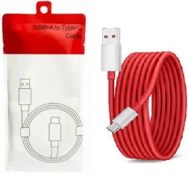 OnePlus USB Type C Cable 1.3 m High-Speed Red USB-A to USB Type-C Cable3