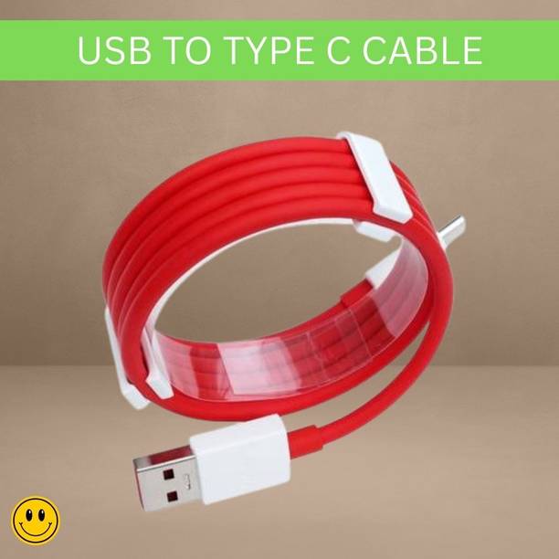 SANNO WORLD USB Type C Cable 1 m Dash USB A to Type C Cable, Charger Cable Compatible for Dash,Vooc, WarpXE23