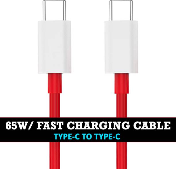 सफा TYPE-C TO TYPE-C 65W/6.5A SUPER FAST WARP CHARGING CABLE USB Type C Cable