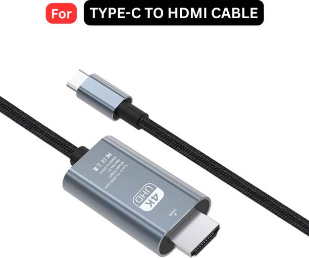 DELOX USB Type C Cable 1.5 m Type-C to HDMI Cable